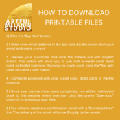 EBONY | Doll Face Christmas | PNG Printable File