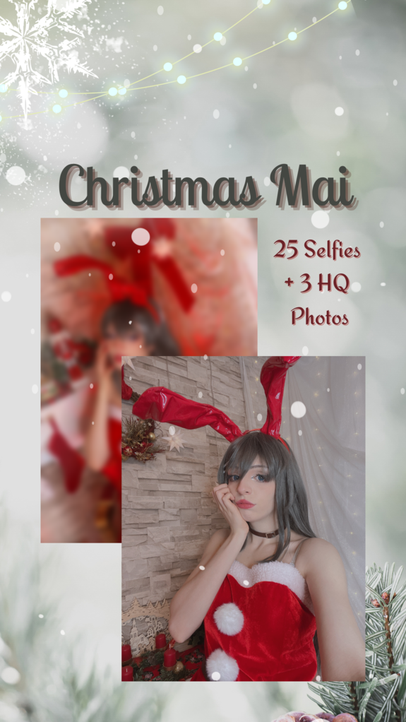 Christmas Bunny Mai Combi Set