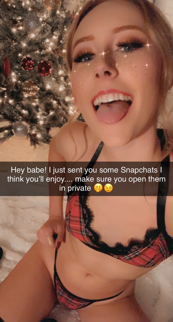 Christmas Snapchat