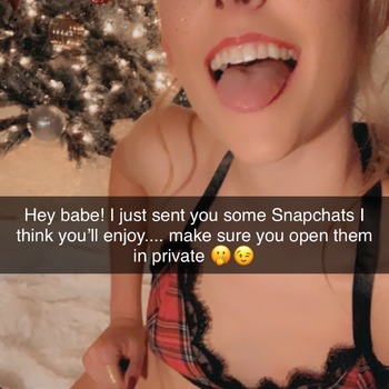 Christmas Snapchat