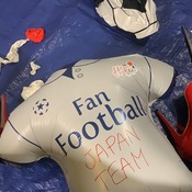 Tribute for Japan team soccer
