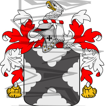 Middleton Coat of Arms with Crest.