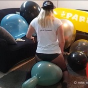 Video 163 - using balloons & blowing wet