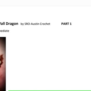 Dragon crochet pattern