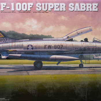 F-100F Super Sabre Model