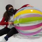 Beachball blow by electric pump