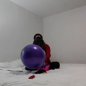 Blow and sit to pop balloons by Ary!!