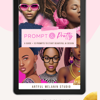 PROMPT & PRETTY | AI Prompt E-Book | Printable E-Book