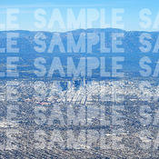 The city of Los Angeles from 6500 feet