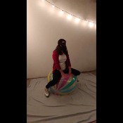 Beachball riding!!