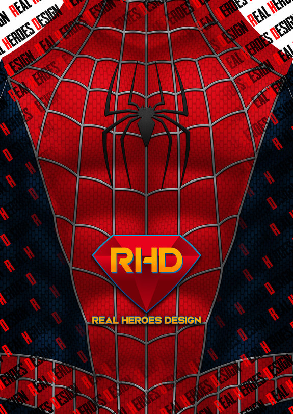 Sam Raimi Spider Man Pattern Spider-M1 Raimi Cosplay Pattern V5 - Real Heroes Design. Dye ...