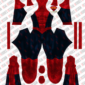 S-M Raimi 2002 Pattern Suit Color Fabric - Real Heroes Design. Dye ...