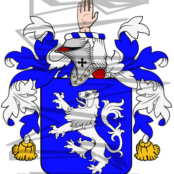 Lamont Coat of Arms with Crest.