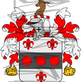 Thwaites Coat of Arms with Crest.