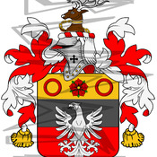 Edge Coat of Arms with Crest.
