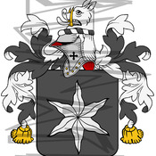 Ingleby Coat of Arms with Crest.