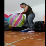 Feet pump blow 42 inches beachball