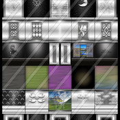 seven packs 220 new textures for imvu rooms