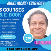 Affiliate Course Bundle - 3 Courses and a 300 Page E-Book