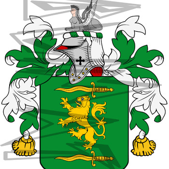 Dempsey Coat of Arms with Crest.