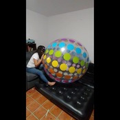 Ary ride beachballs and gym ball!!!