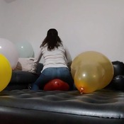 Balloons pop!!