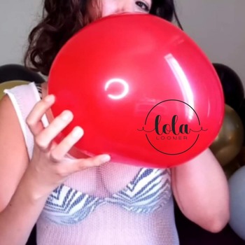 Inflating balloon love