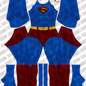 Superman Returns Cosplay Pattern Suit