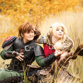 Astrid and Hiccup