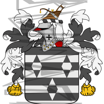 Imbrie Coat of Arms with Crest.