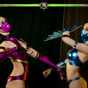 Kitana and Mileena - Mortal Kombat