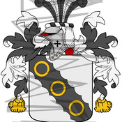 Clarkson Coat of Arms with Crest.