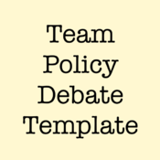 Team Policy Negative Debate Template