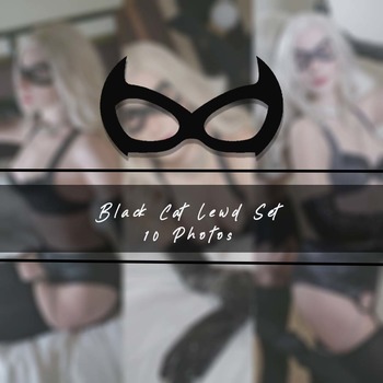 Steal you're heart - Black Cat lewd set