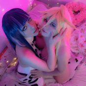 Cow Panty&Stocking Set