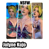 Jolyne Kujo (Butterfly Top) NSFW Photo-Set