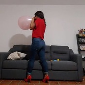 Blow to pop in sexy jeans and high heels Ary!!