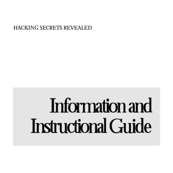 Computer - Hackers Secrets - e-book