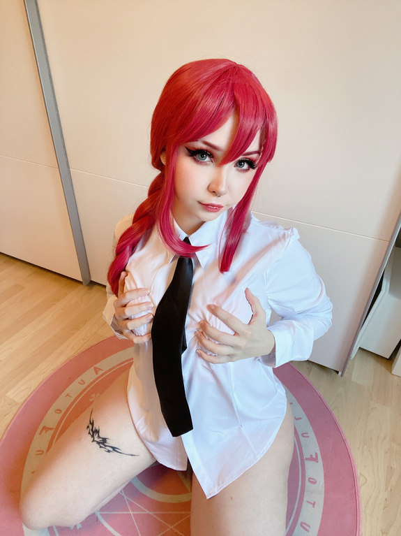 Makima Cosplay - misakirisu. 12 cute pictures in my Makima cosplay :3