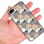 free shipping worldwide hard phone case--cat mountains