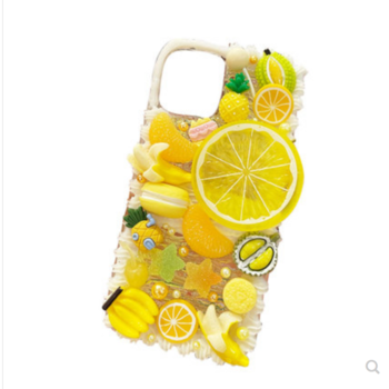 free shipping worldwide summer fruits cream phone case