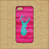 Free shipping worldwide custom rubber case---deer