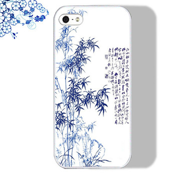 free shipping worldwide custom soft phone case--chinese porcelain series 3