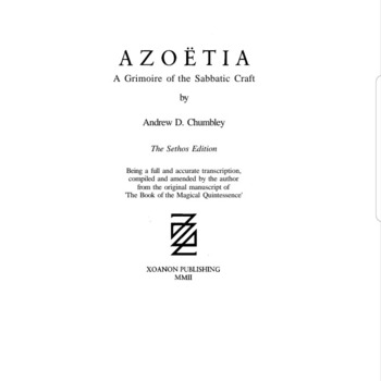 ATZÖETIA Grimoire