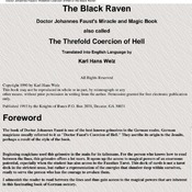 The black Raven