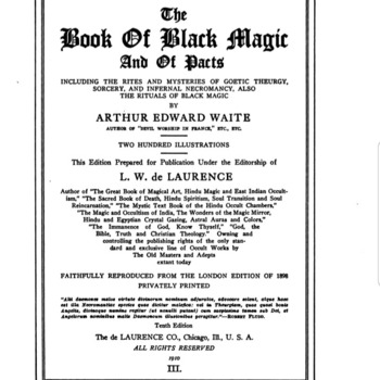 The book of black magic