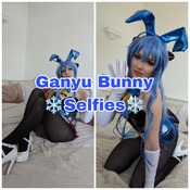 ❄️Ganyu Bunny Selfie Set❄️