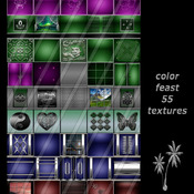 color feast 55 textures new pack for imvu creators