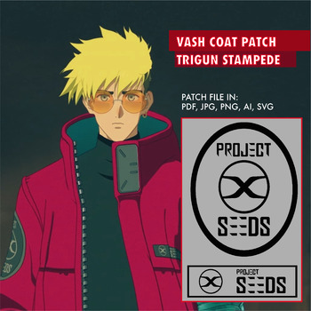 VASH THE STAMPEDE TRIGUN PATCH COAT FILE