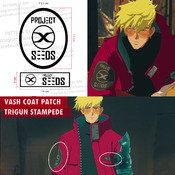 VASH THE STAMPEDE TRIGUN PATCH COAT FILE